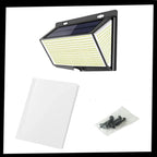 Outdoor Solar Wall Light | Motion Sensor & 468 LEDs | IP65 Waterproof
