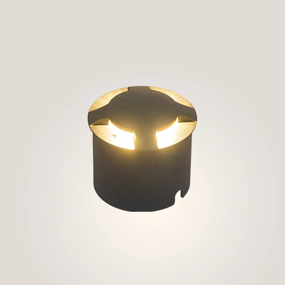 Outdoor Step & Deck Light | Metal & Glass | IP65 Weather-Resistant