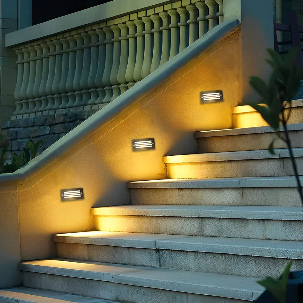 Outdoor Step Light | Recessed & Glare-Free | IP65 Waterproof