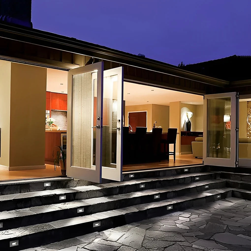 Outdoor Step Light | Recessed & Glare-Free | IP65 Waterproof