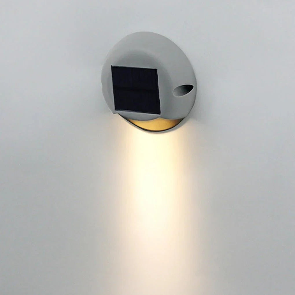 Outdoor Step Light | Solar LED & Dusk-to-Dawn Sensor | IP65