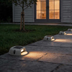 Outdoor Step Light | Solar LED & Dusk-to-Dawn Sensor | IP65