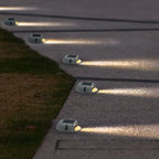 Outdoor Step Light | Solar LED & Dusk-to-Dawn Sensor | IP65