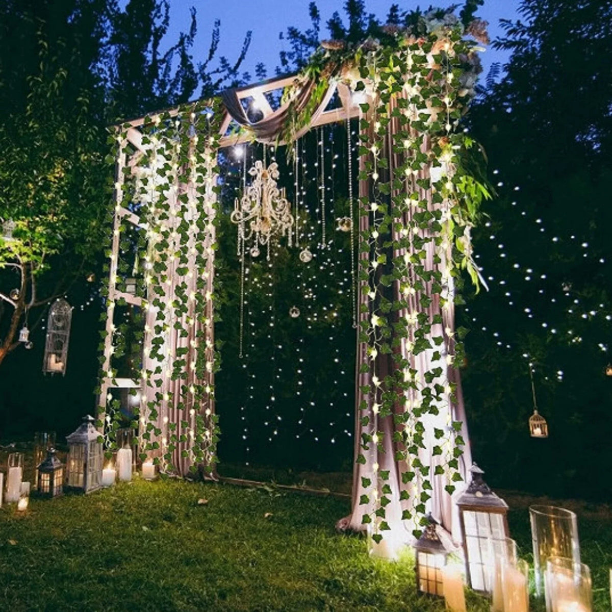 Outdoor String Lights | Solar-Powered & IP65 Waterproof | 2/5/10 m