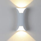 Outdoor Wall Lamp | Integrated LED & IP65 Weather Resistant | Black-Gold Finish