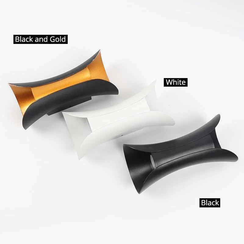 Outdoor Wall Lamp | Integrated LED & IP65 Weather Resistant | Black-Gold Finish