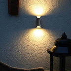 Outdoor Wall Lamp | Integrated LED & IP65 Weather Resistant | Black-Gold Finish