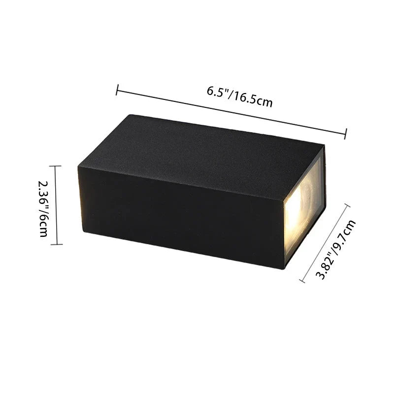 Outdoor Wall Light | Integrated LED & IP65 Waterproof | 1000 Lumens