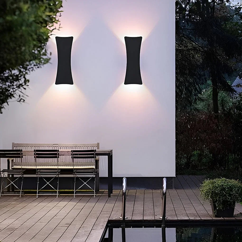 Outdoor Wall Light | IP65 Aluminum & Up/Down LED