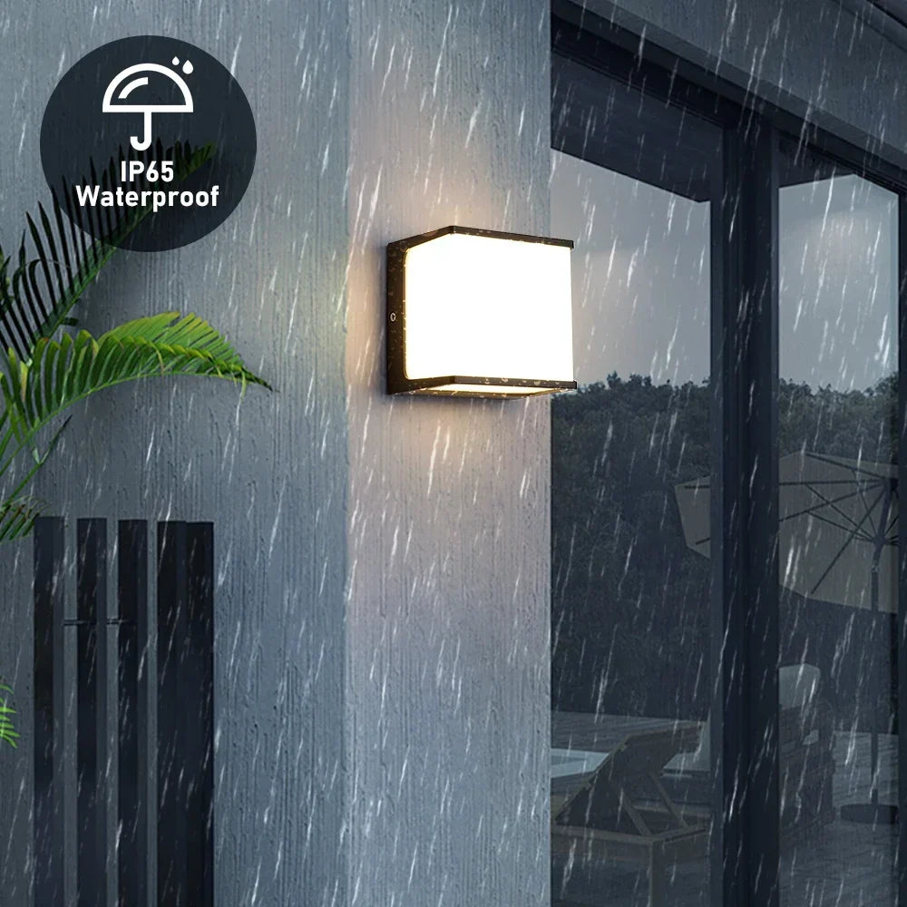 Outdoor Wall Light | IP65 Waterproof & 8W LED | Aluminum Housing