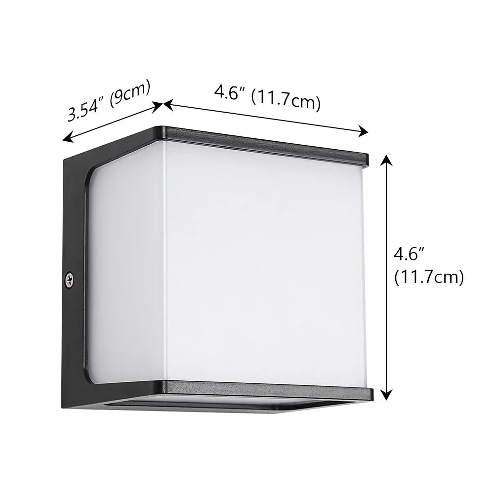 Outdoor Wall Light | IP65 Waterproof & 8W LED | Aluminum Housing