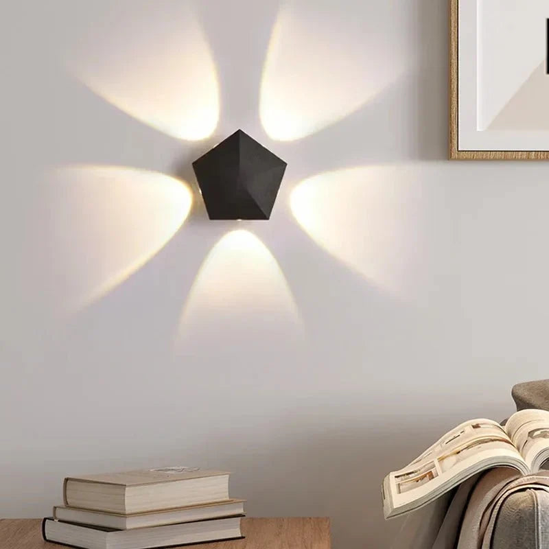 Outdoor Wall Light | LED & IP65 Weatherproof | Aluminum & Glass