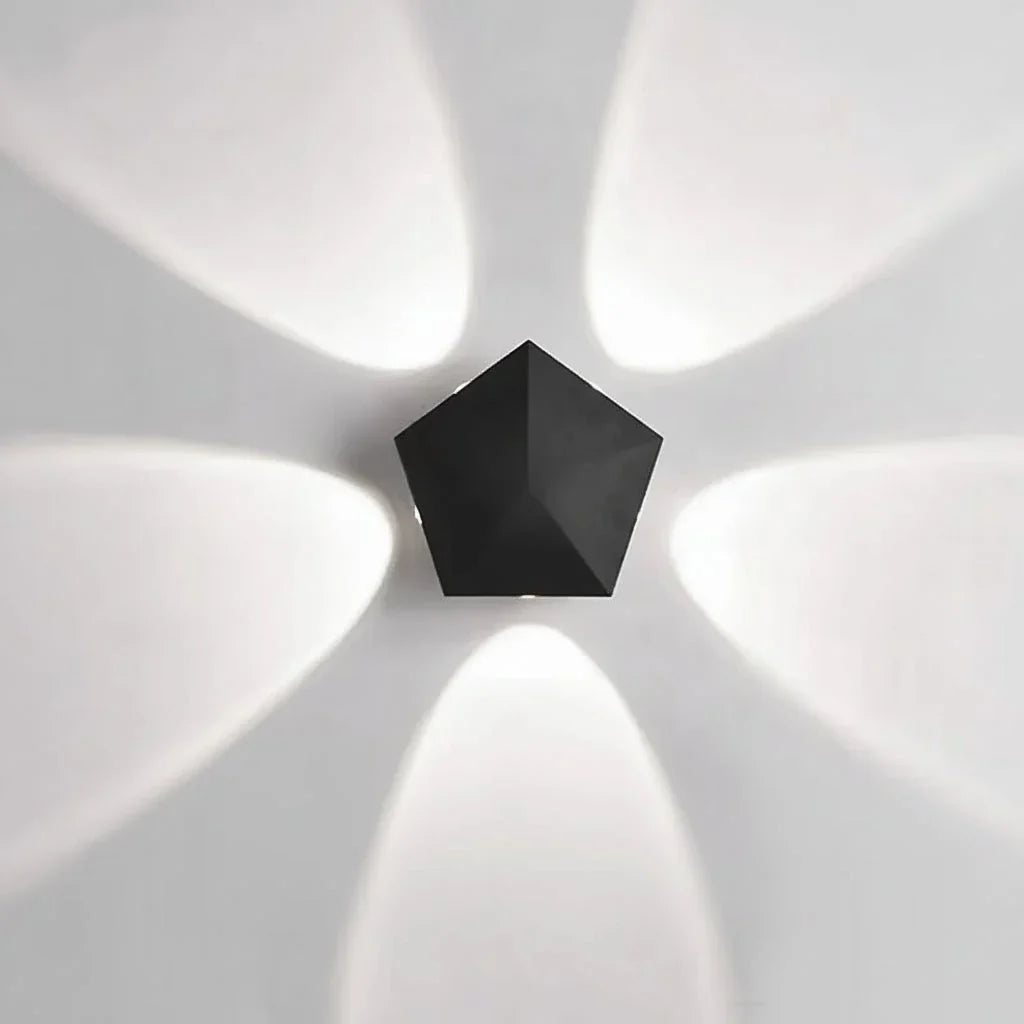 Outdoor Wall Light | LED & IP65 Weatherproof | Aluminum & Glass