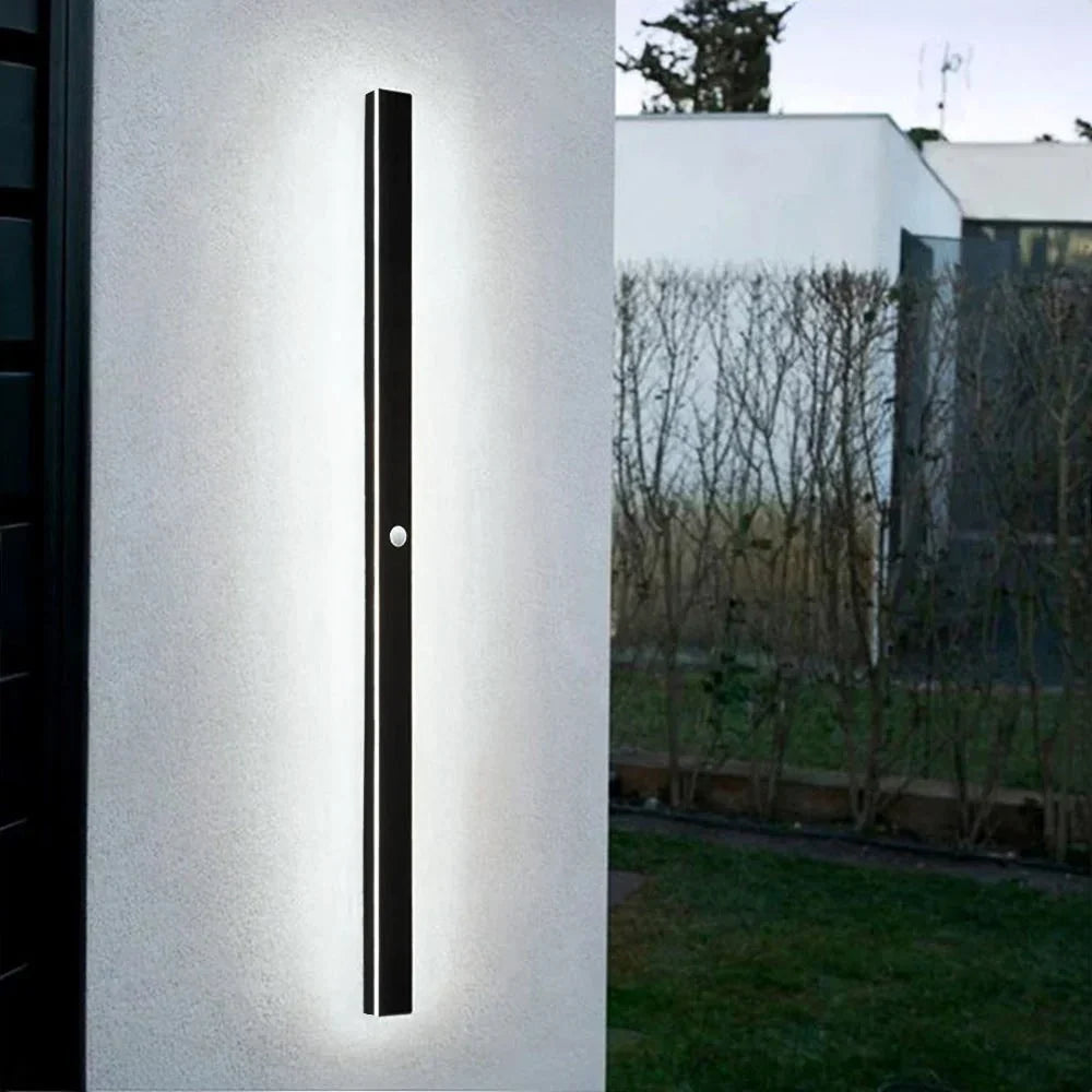 Outdoor Wall Light | Minimalist Waterproof LED | Dimmable & Motion Sensor Options