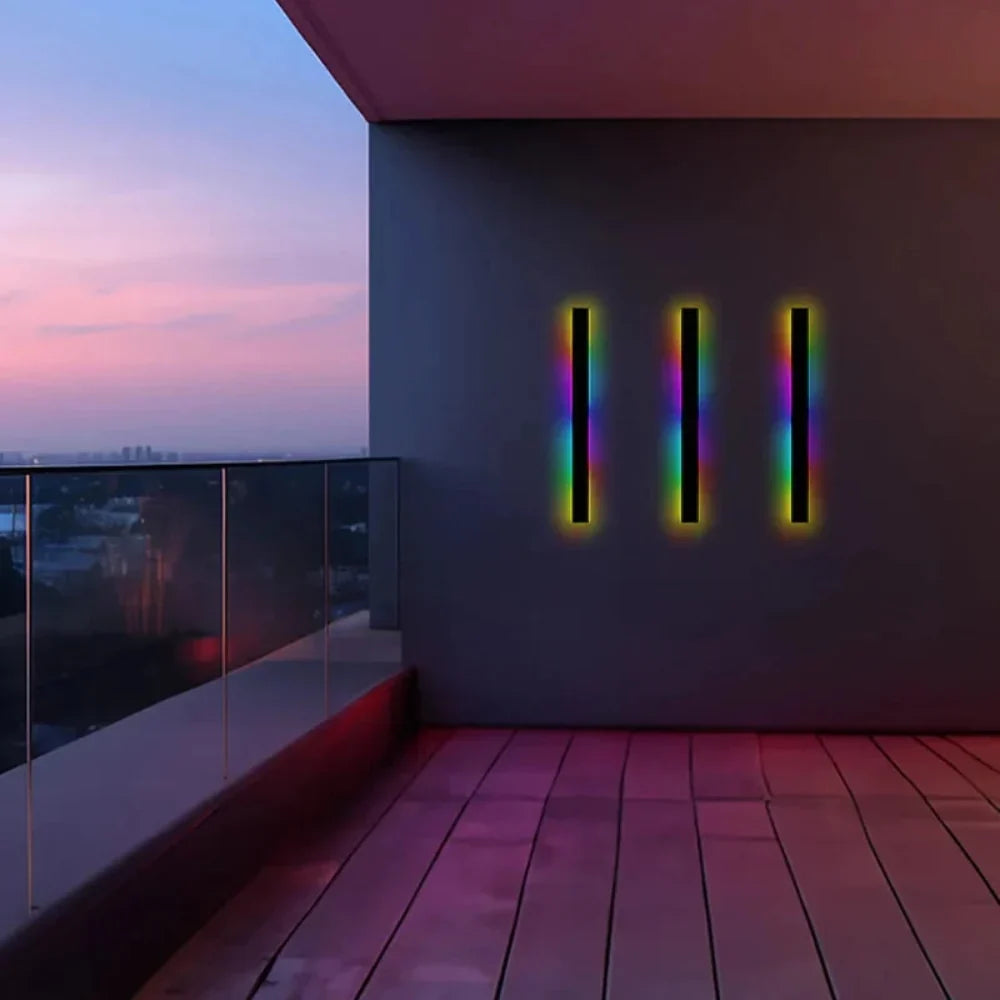 Outdoor Wall Light | Minimalist Waterproof LED | Dimmable & Motion Sensor Options