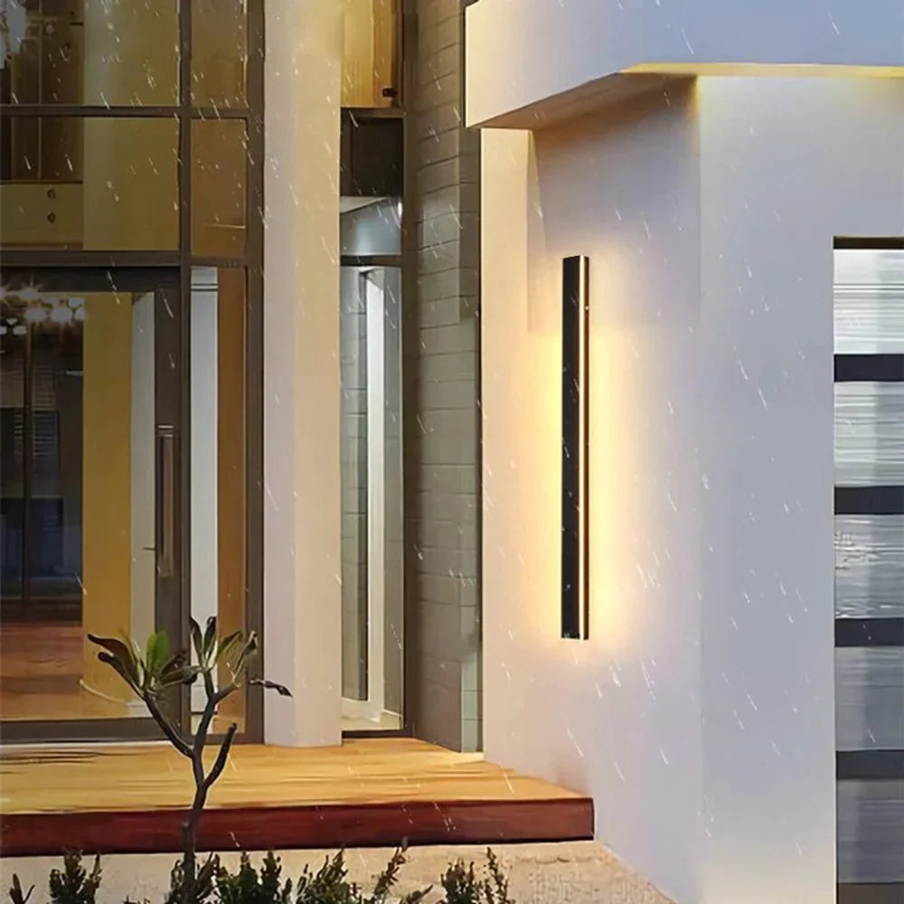 Outdoor Wall Light | Minimalist Waterproof LED | Dimmable & Motion Sensor Options