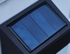 Outdoor Wall Light | Solar-Powered LED & Frosted Glass