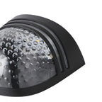 Outdoor Wall Light | Solar-Powered Warm White LED | Set of 4