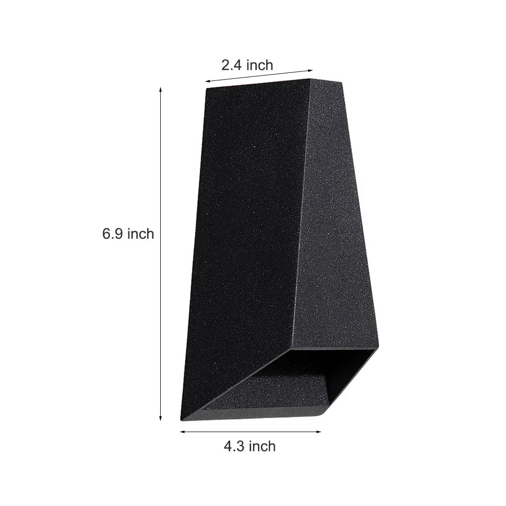 Outdoor Wall Light | Up & Down Dual-Light & Rust-Resistant Aluminum | IP54 Rated