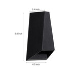 Outdoor Wall Light | Up & Down Dual-Light & Rust-Resistant Aluminum | IP54 Rated