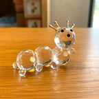 Paperweight | Crystal Animal Figurine | Modern Desk Decor