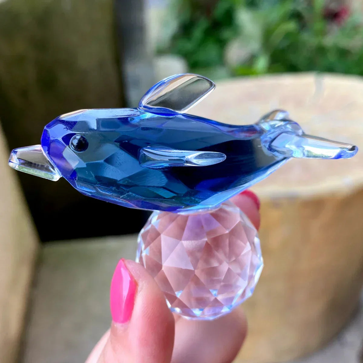 Paperweight | Crystal Animal Figurine | Modern Desk Decor
