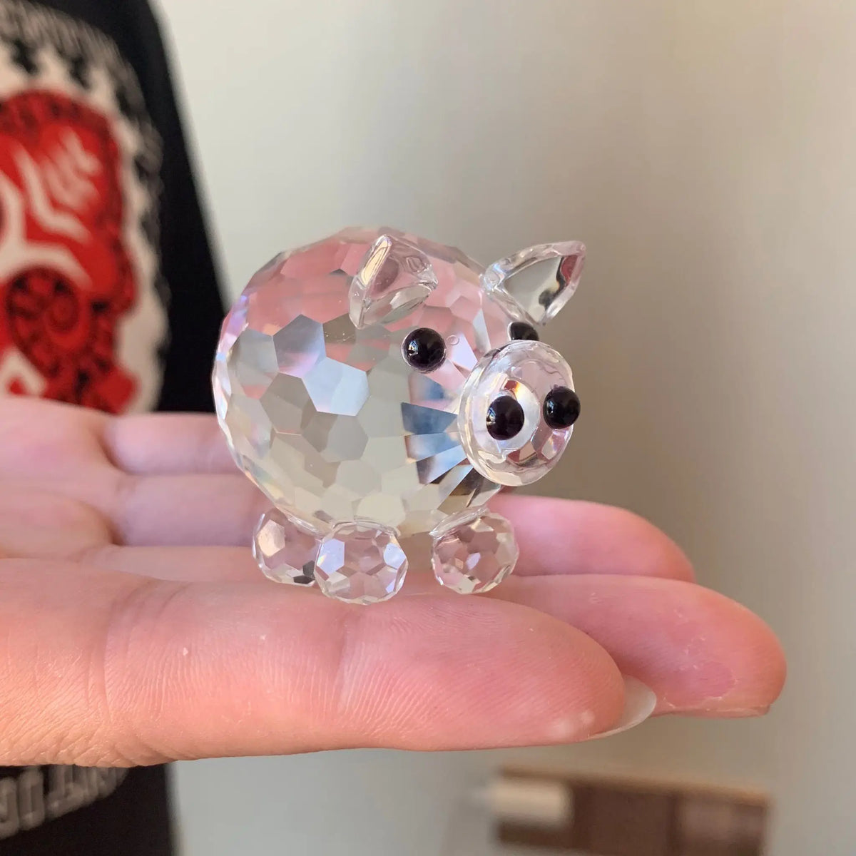Paperweight | Crystal Animal Figurine | Modern Desk Decor