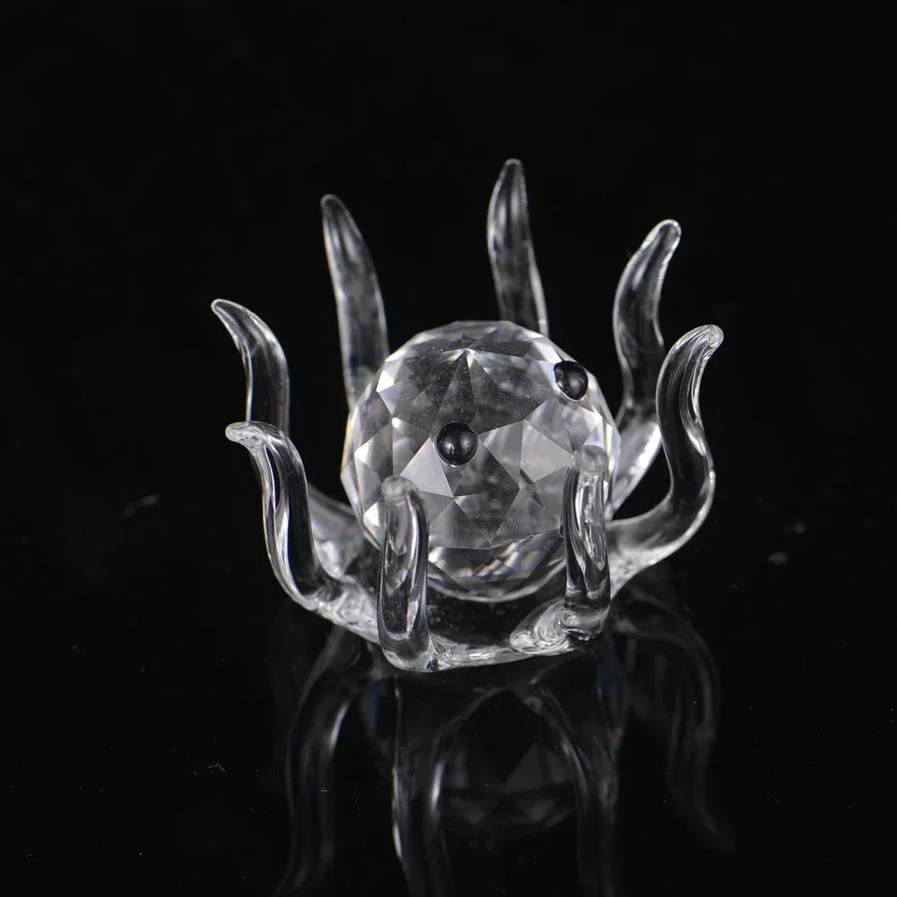 Paperweight | Crystal Animal Figurine | Modern Desk Decor