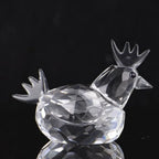 Paperweight | Crystal Animal Figurine | Modern Desk Decor