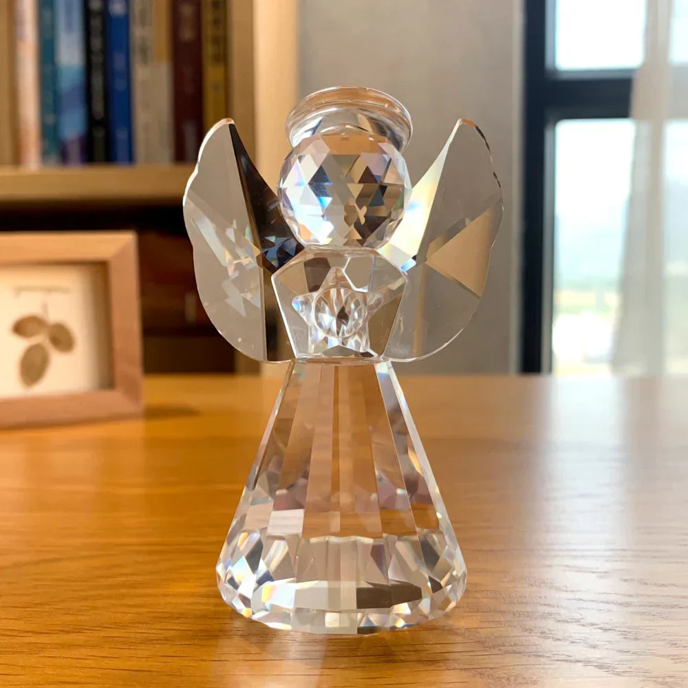 Paperweight | Crystal Animal Figurine | Modern Desk Decor