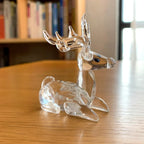 Paperweight | Crystal Animal Figurine | Modern Desk Decor