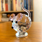 Paperweight | Crystal Frog Figurine & Desk Decor
