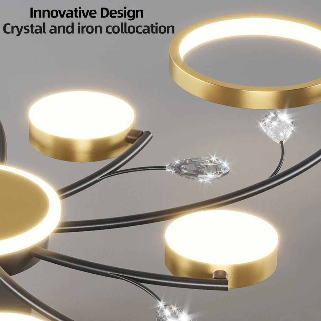 Pendant Chandelier | Smooth Dimming & Modern Design | 8 Or 10 Bulb Options