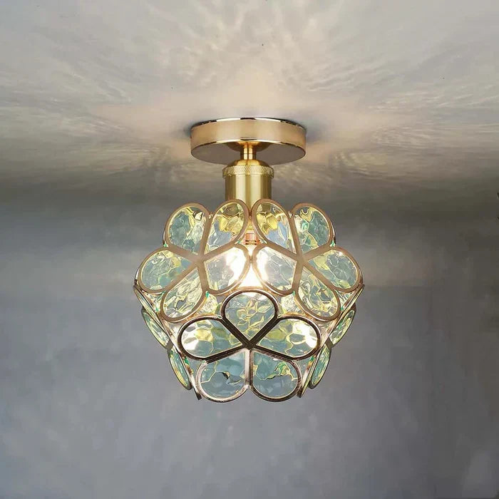 Pendant Lamp | Flower Petal Design & Warm Ambient Light | 30 cm Diameter