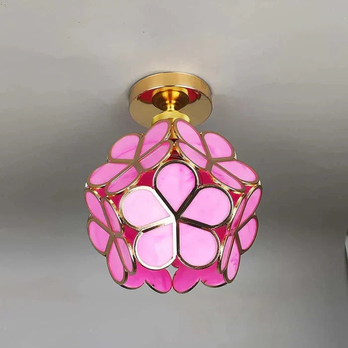Pendant Lamp | Flower Petal Design & Warm Ambient Light | 30 cm Diameter
