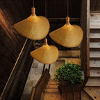 Pendant Lamp | Handwoven Bamboo & Warm Ambient Light | Multiple Sizes