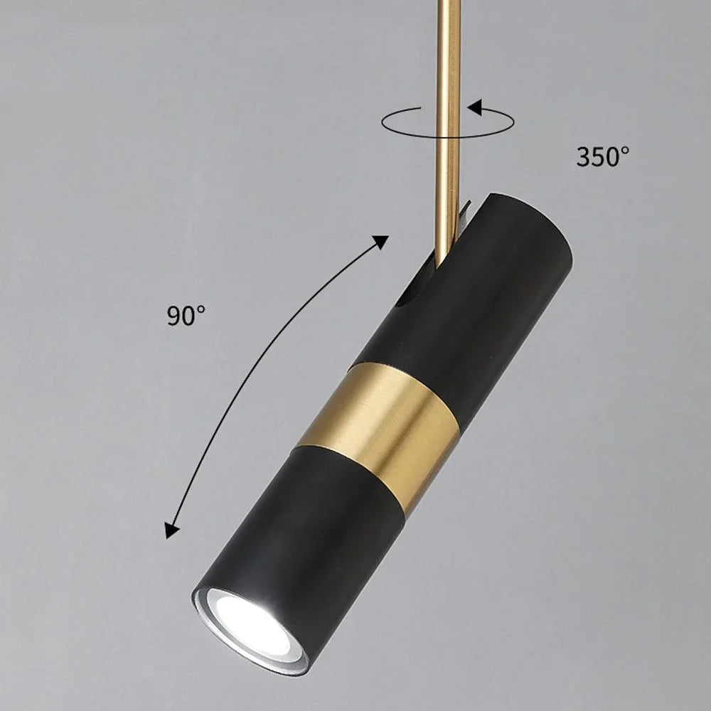 Pendant Light | Adjustable 350° Rotation & 90° Tilt | Includes GU10 LED
