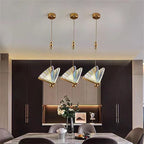 Pendant Light | Butterfly Metal Frame & Warm LED