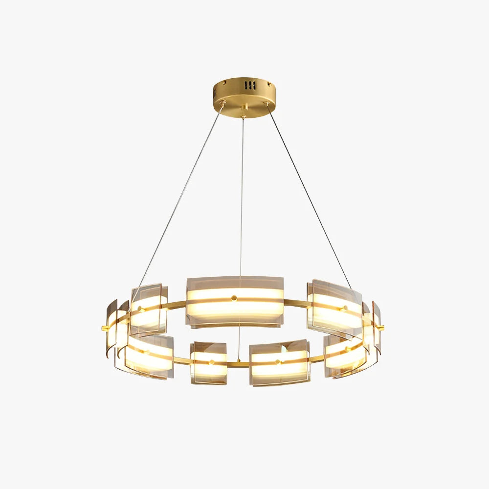 Pendant Light | Copper & Glass Dimmable | LED Included