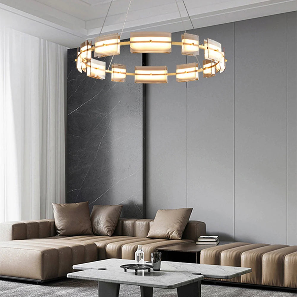 Pendant Light | Copper & Glass Dimmable | LED Included