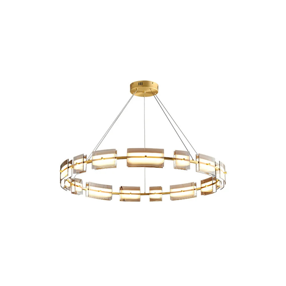 Pendant Light | Copper & Glass Dimmable | LED Included