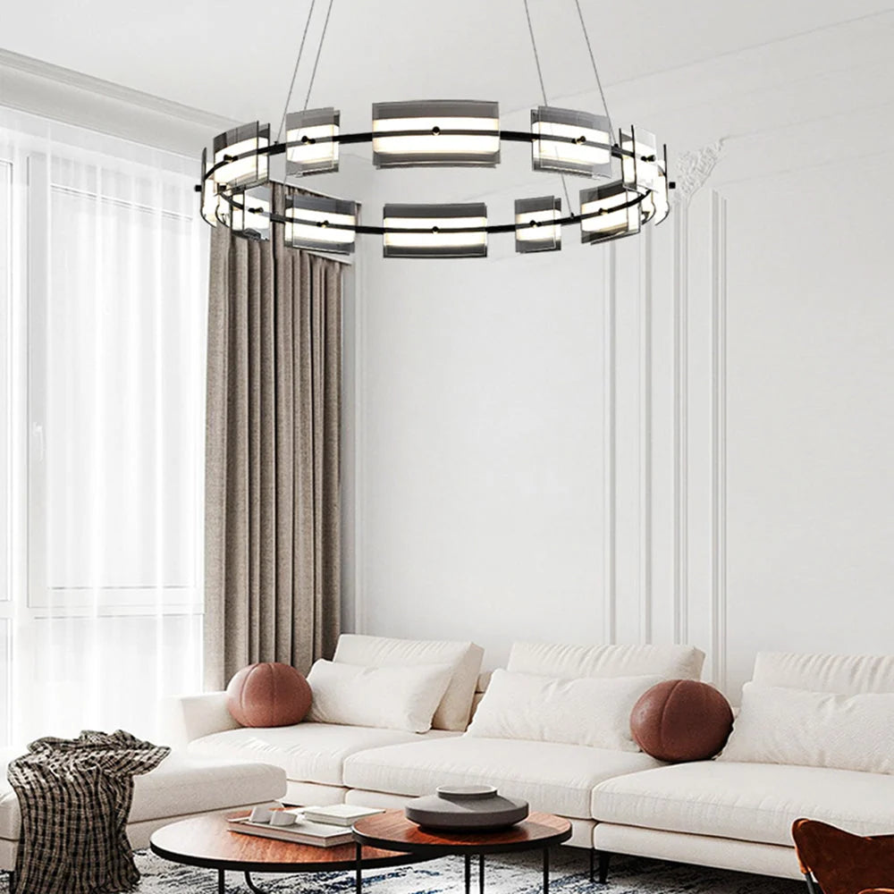 Pendant Light | Copper & Glass Dimmable | LED Included