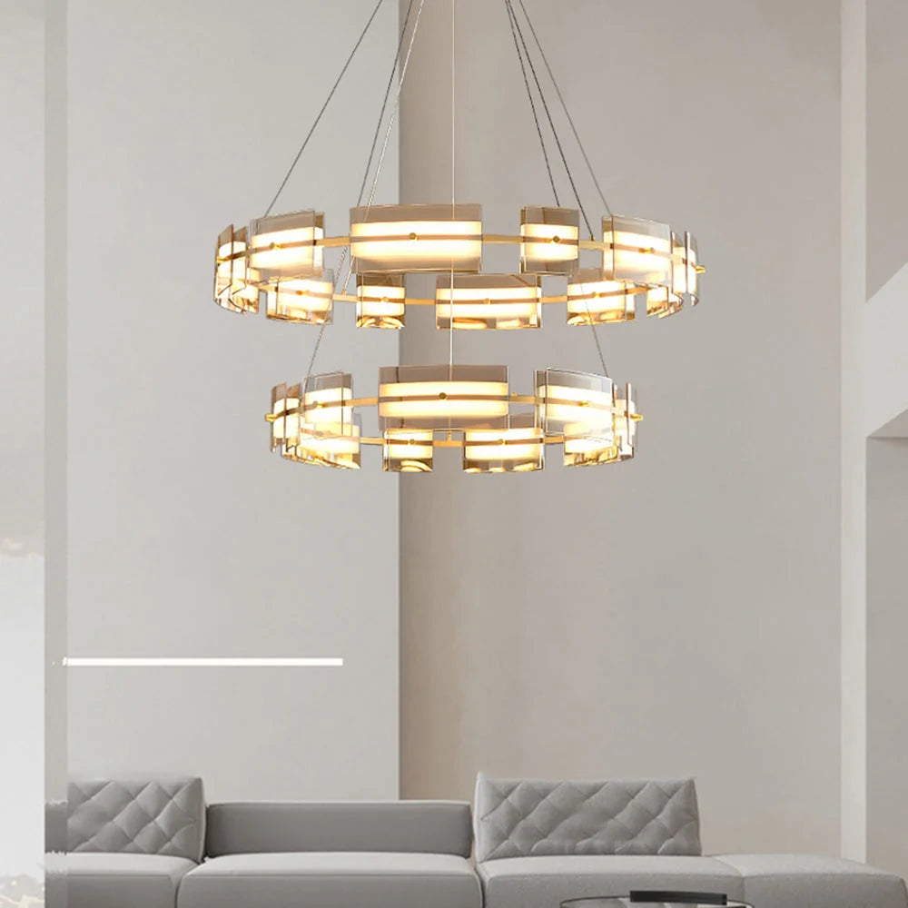 Pendant Light | Copper & Glass Dimmable | LED Included