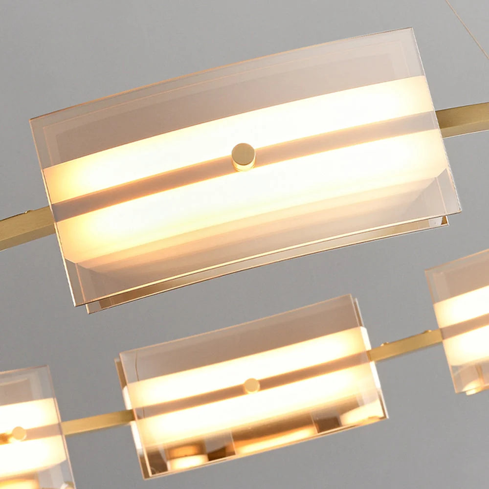 Pendant Light | Copper & Glass Dimmable | LED Included
