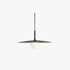 Pendant Light | Metal & Glass Dish Shade | Adjustable Cord