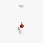 Pendant Light | Metal Vertical Multi-Orb & Dimmable | Adjustable Cord