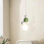 Pendant Light | Metal Vertical Multi-Orb & Dimmable | Adjustable Cord