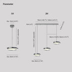 Pendant Light | Minimalist Metal & Acrylic