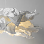 Pendant Light | Origami Paper Shade & Metal Frame | 150 cm Cord