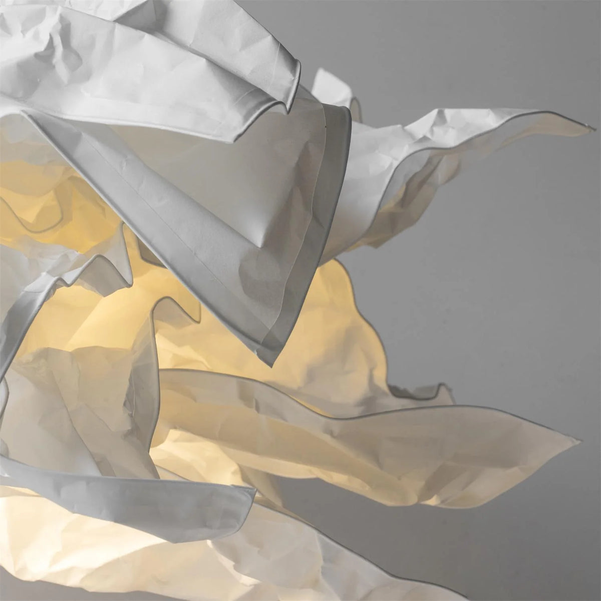 Pendant Light | Origami Paper Shade & Metal Frame | 150 cm Cord